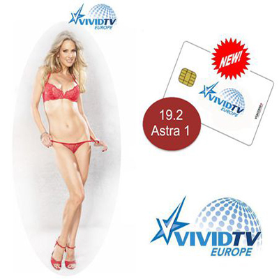 Vivid + Hustler + Dorcel TV Astra 1 Smartcard